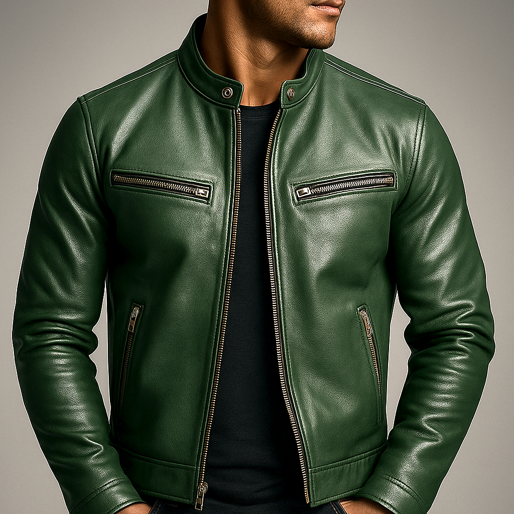 Men’s Vintage Zip Up Jacket