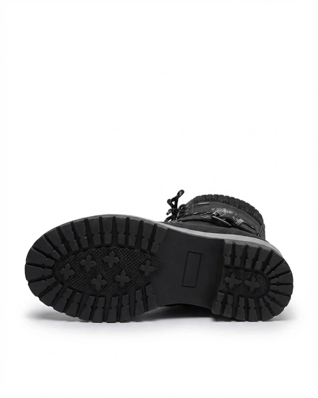 Women’s Lace Up Buckle Strap Hiking Boots