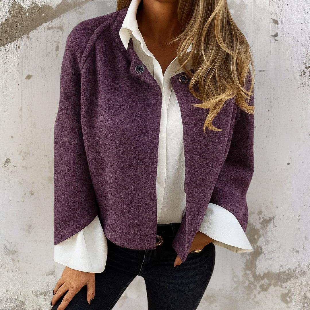 Women’s Elegant Warm Cropped Jacket