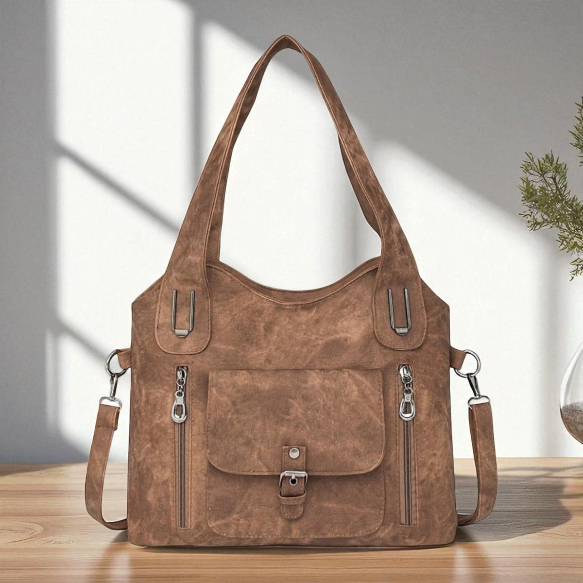 Women’s Convertible Removable Strap Shoulder Bag