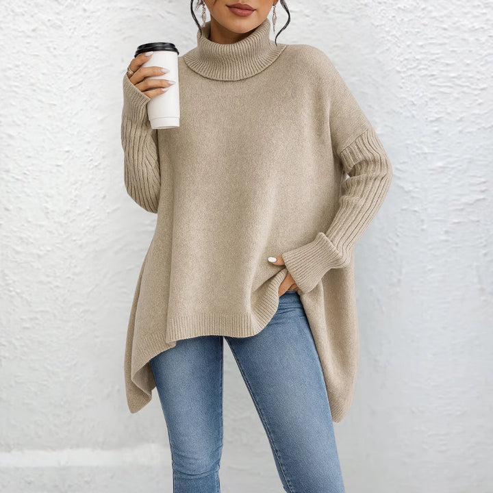 Women’s Casual Relaxed Fit Turtleneck Sweater