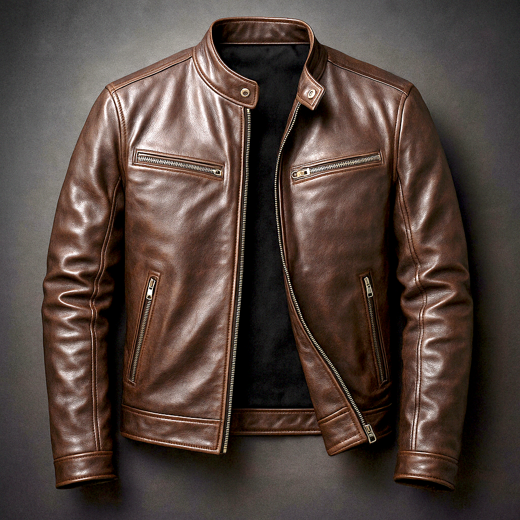 Men’s Vintage Zip Up Jacket