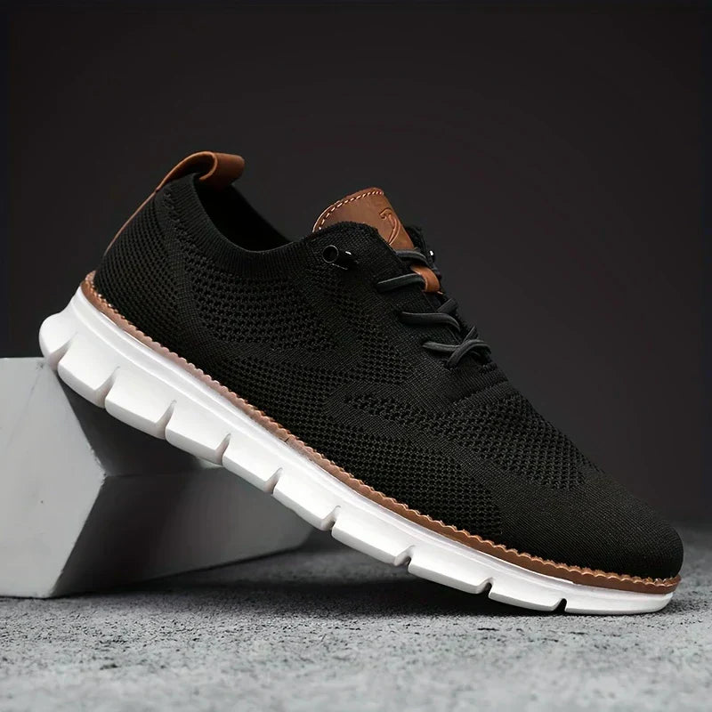 Men’s Breathable Lightweight Lace Up Sneakers