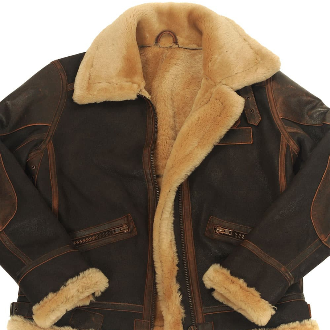 Men’s Classic Aviator Bomber Jacket