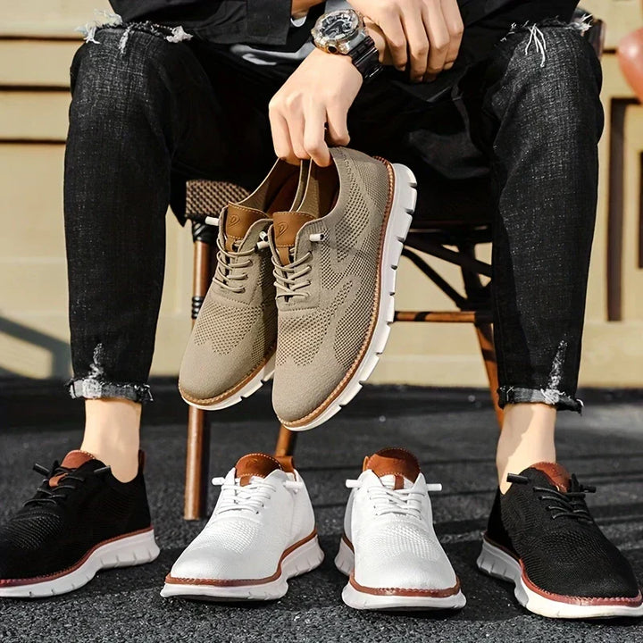 Men’s Lightweight Breathable Knit Sneakers