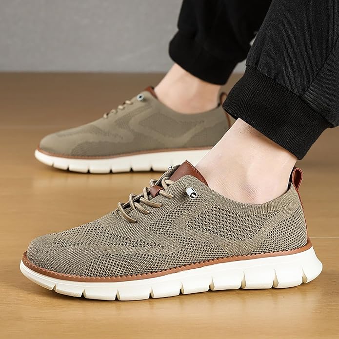 Men’s Lightweight Breathable Knit Sneakers