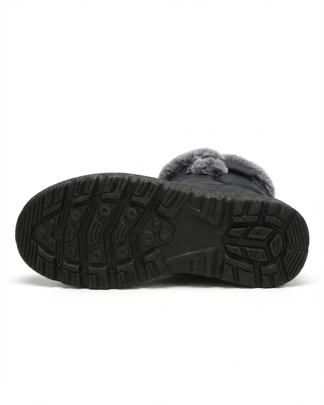 Women’s Faux Fur Trim Buckle Winter Boots