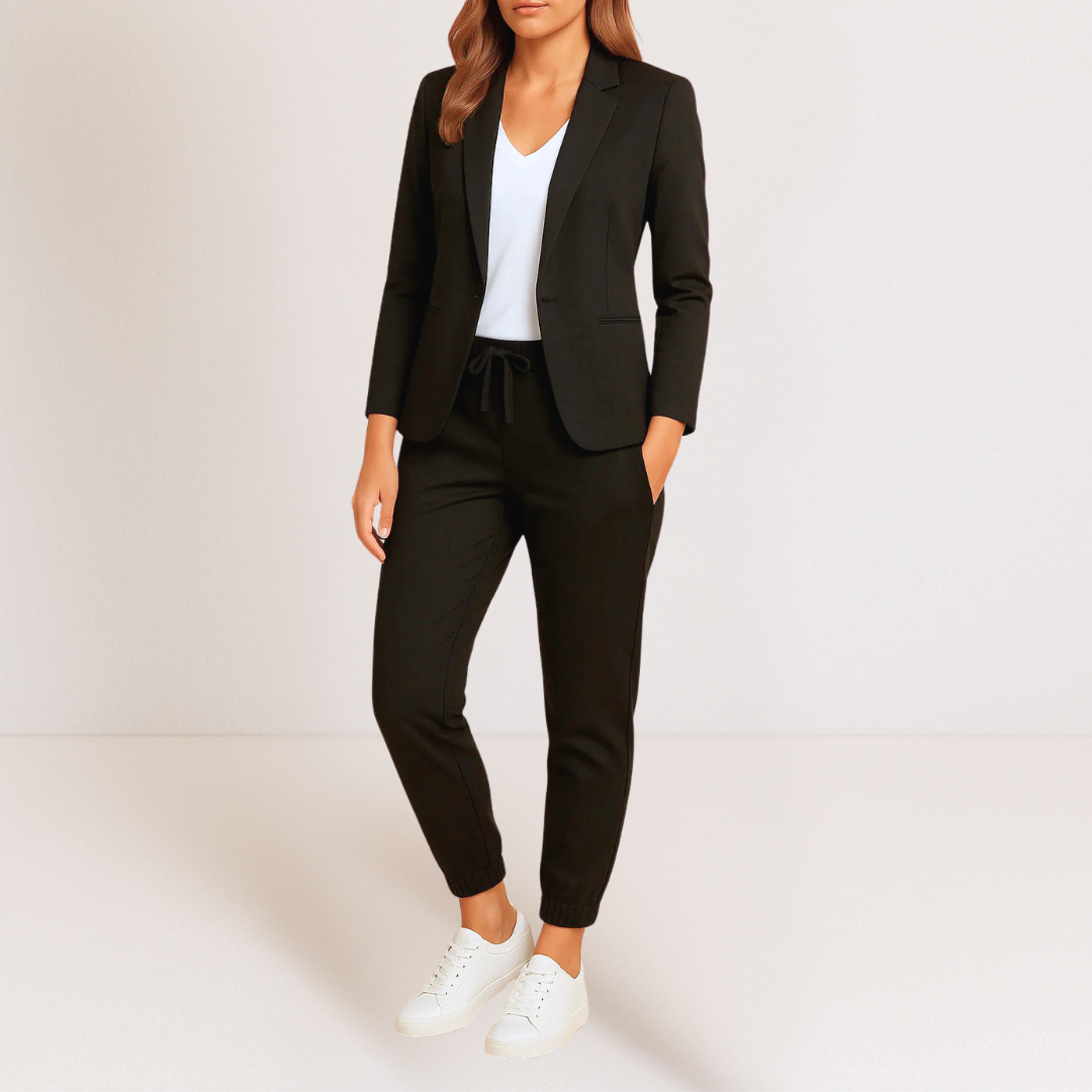 Women’s Tailored Two-Piece Blazer And Pants Set