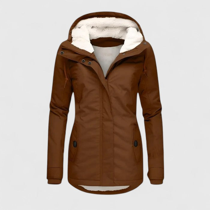 Women’s Warm Insulated Hooded Parka