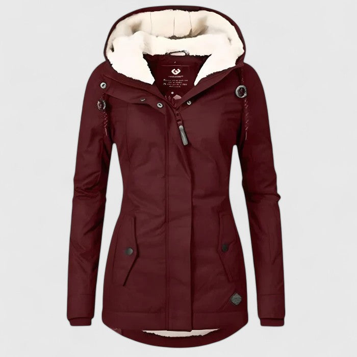 Women’s Warm Insulated Hooded Parka