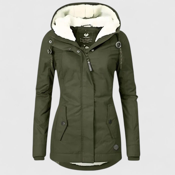 Women’s Warm Insulated Hooded Parka
