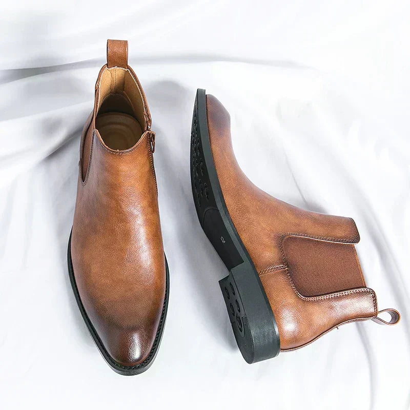 Men’s Side Zip Chelsea Ankle Boots