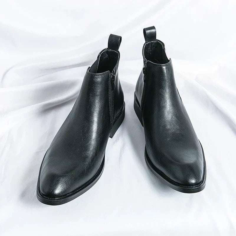 Men’s Side Zip Chelsea Ankle Boots