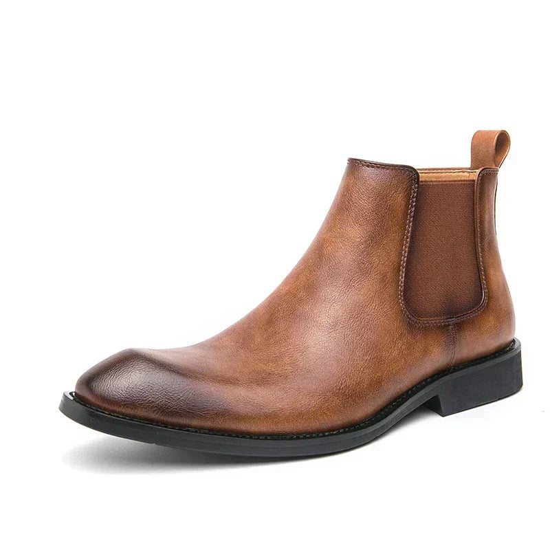 Men’s Side Zip Chelsea Ankle Boots