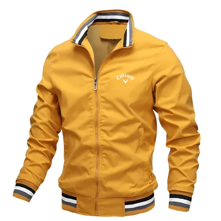 Men’s Classic Zip-Up Bomber Jacket