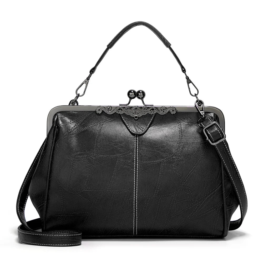 Women’s Pink Flap Magnetic Snap Handbag