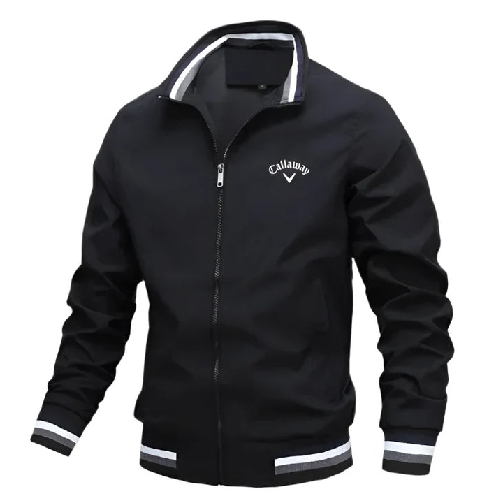 Men’s Classic Zip-Up Bomber Jacket