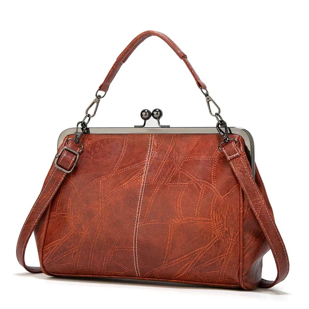 Women’s Flap Magnetic Snap Shoulder Bag