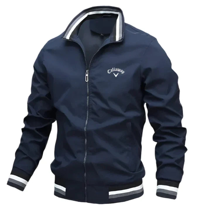 Men’s Classic Zip-Up Bomber Jacket