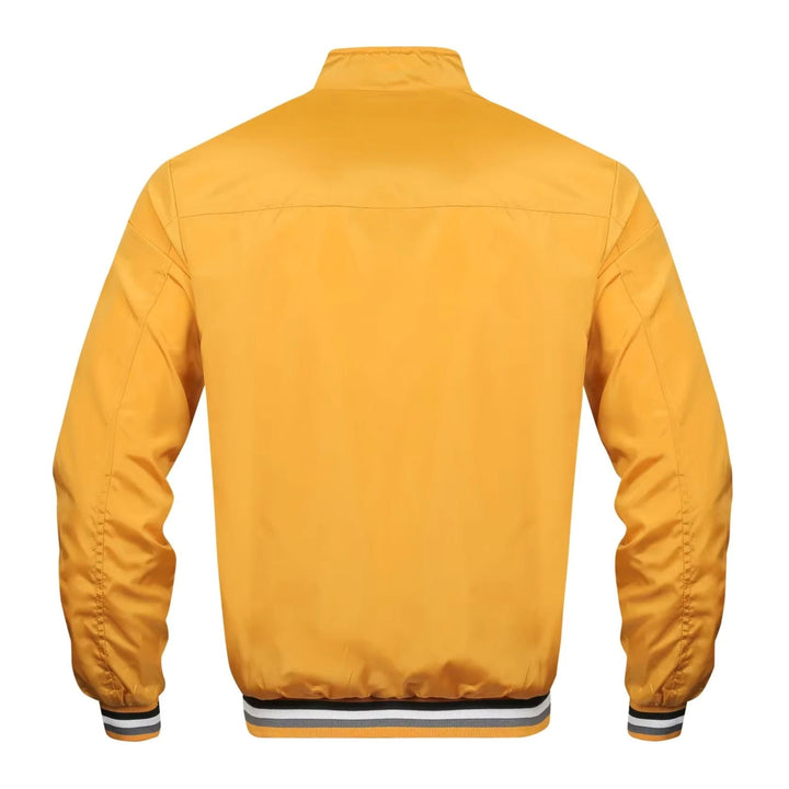 Men’s Classic Zip-Up Bomber Jacket