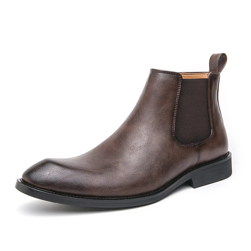 Men’s Side Zip Chelsea Ankle Boots
