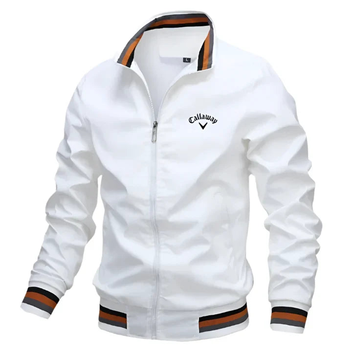 Men’s Classic Zip-Up Bomber Jacket