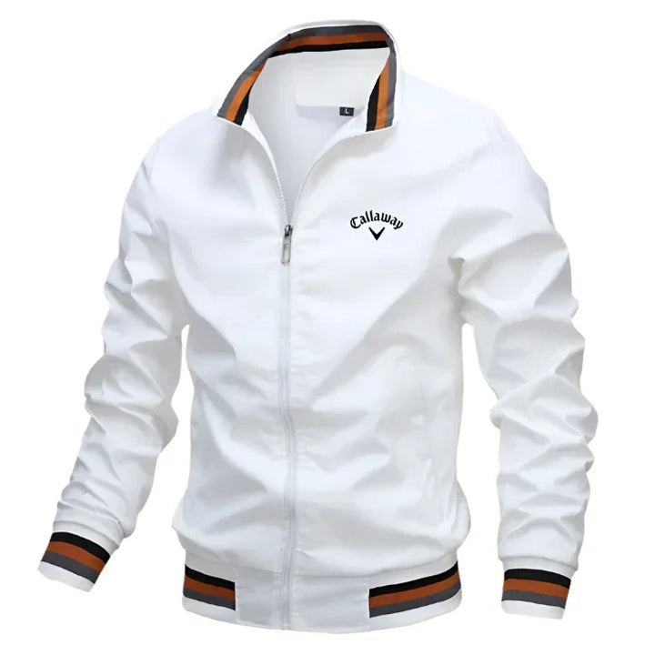 Men’s Classic Zip-Up Bomber Jacket