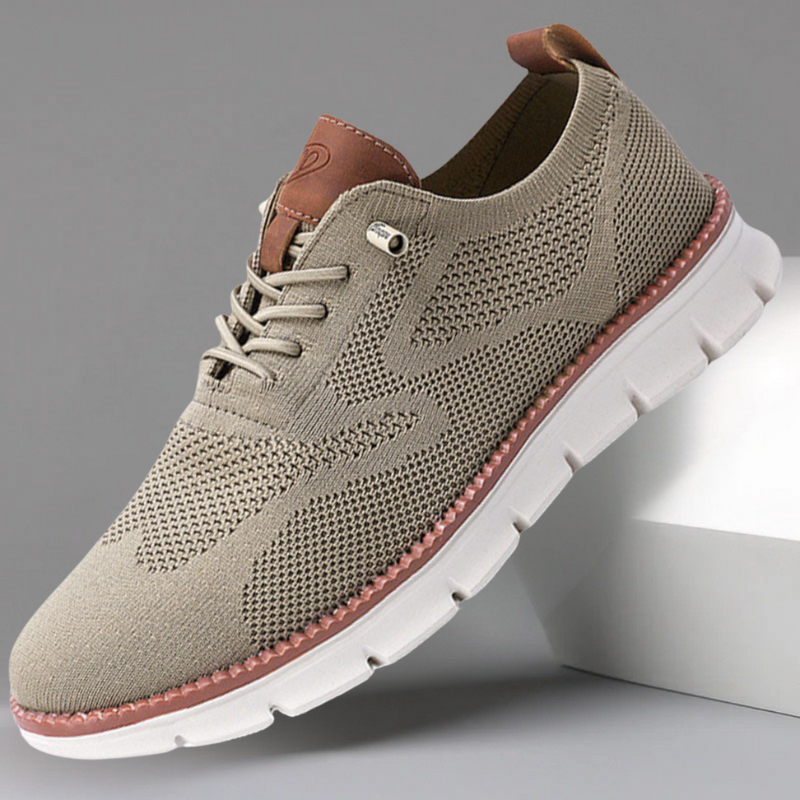Men’s Breathable Lightweight Lace Up Sneakers