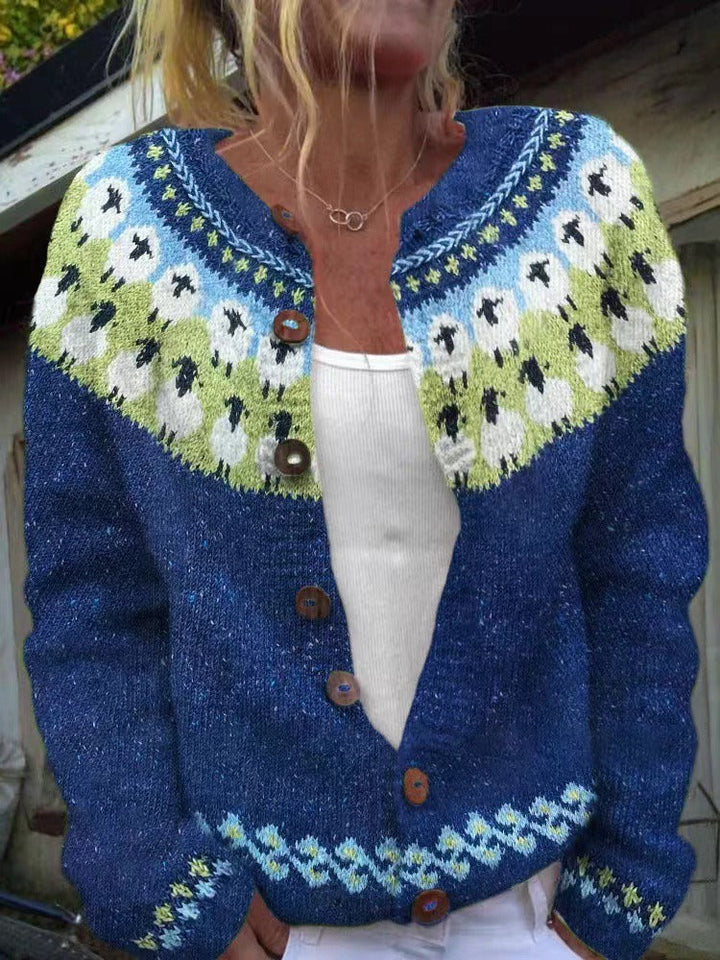 Sophie | Vintage Icelandic Cardigan