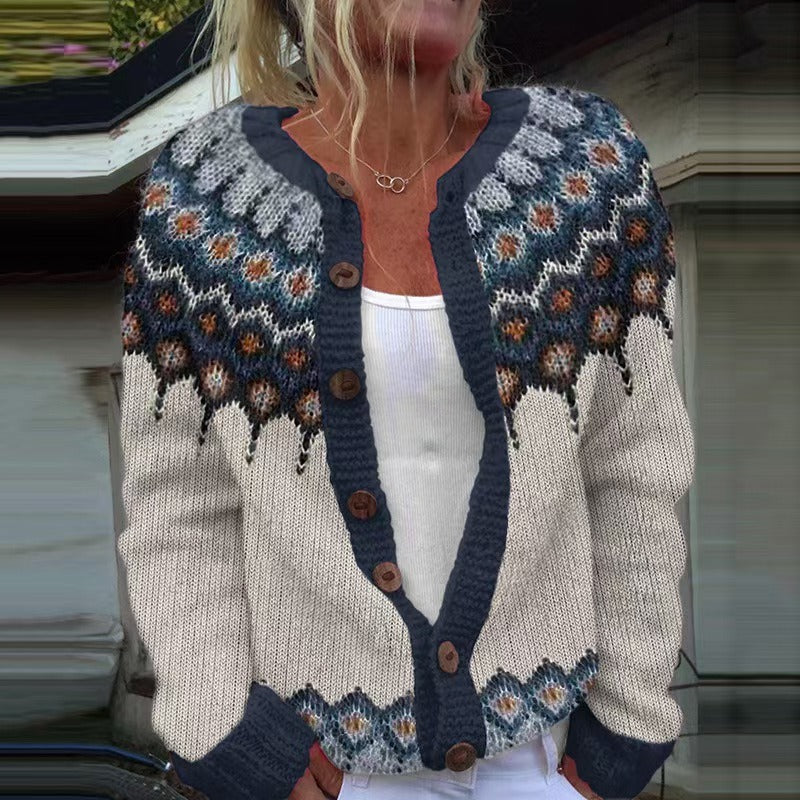 Kylie | Vintage Icelandic Cardigan
