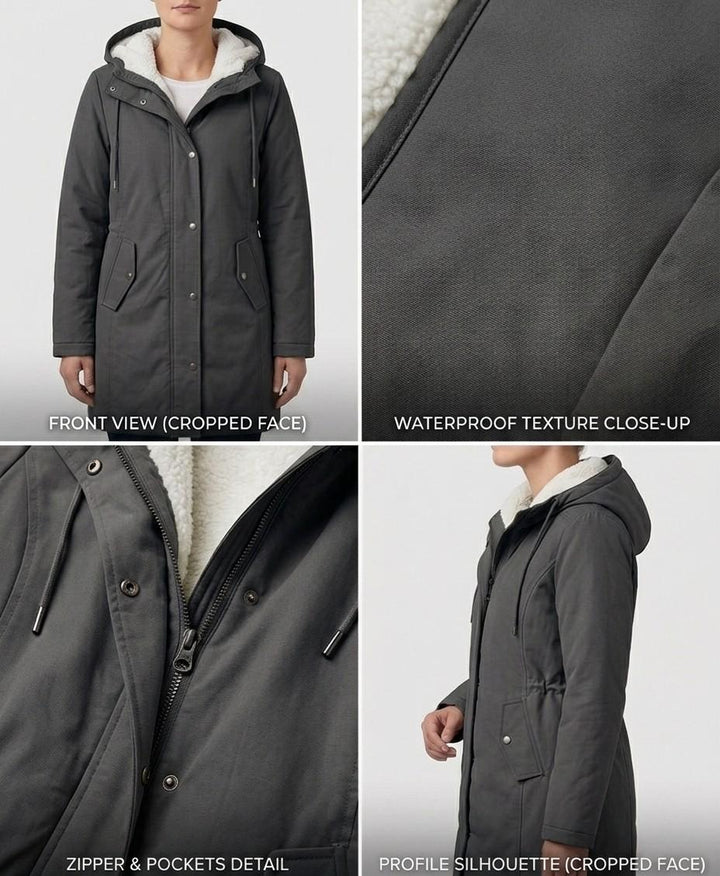 Women’s Warm Hooded Puffer Coat