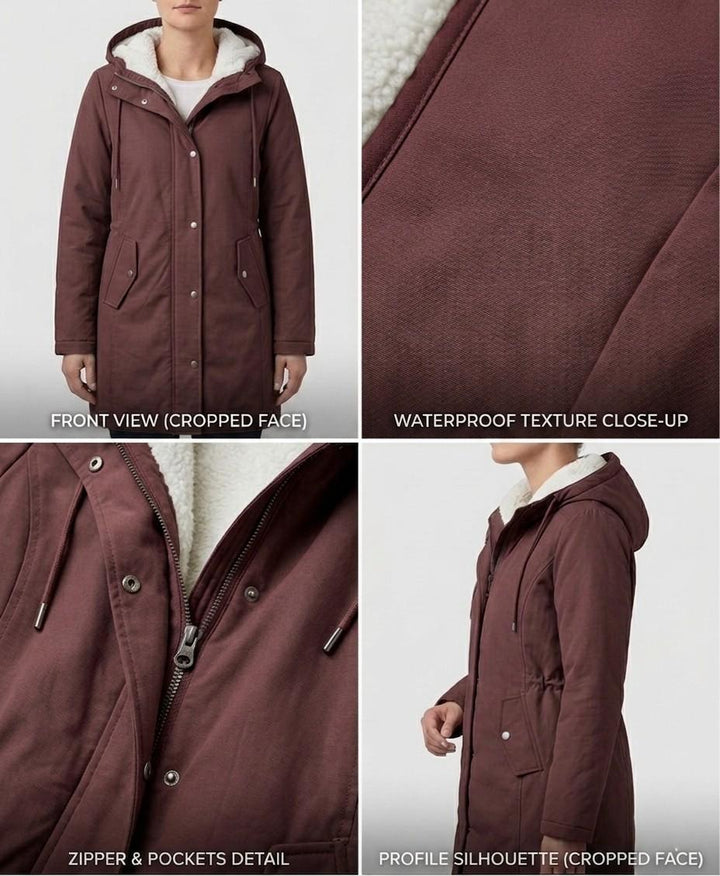 Women’s Hooded Weather Resistant Winter Coat
