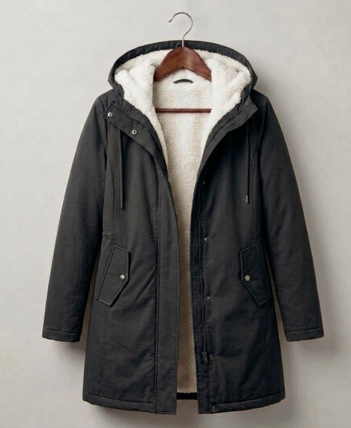 Women’s Cozy Hooded Weatherproof Coat