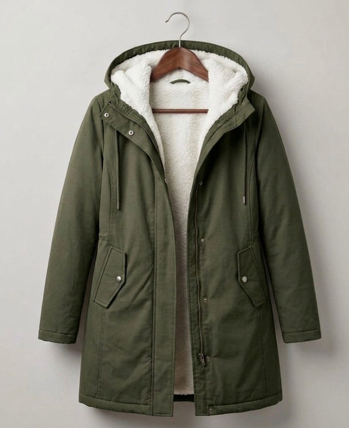 Women’s Cozy Hooded Weatherproof Coat