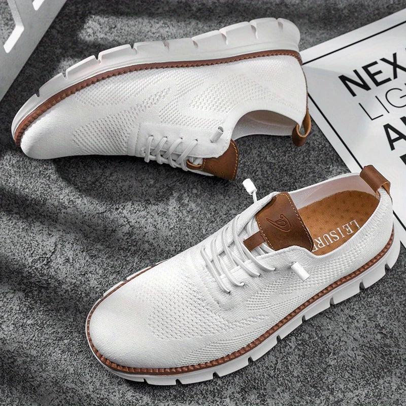 Men’s Lightweight Breathable Knit Sneakers