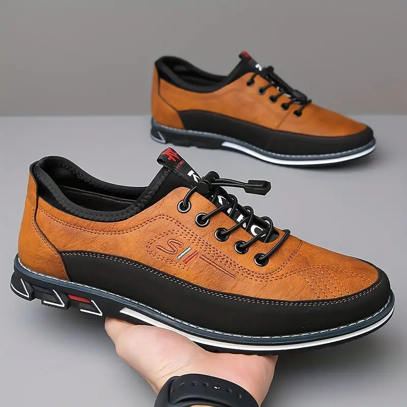 Men’s Classic Lace-Up Formal Oxford Shoes