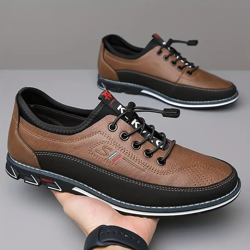 Men’s Classic Lace-Up Formal Oxford Shoes