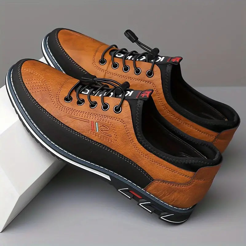 Men’s Classic Lace-Up Formal Oxford Shoes