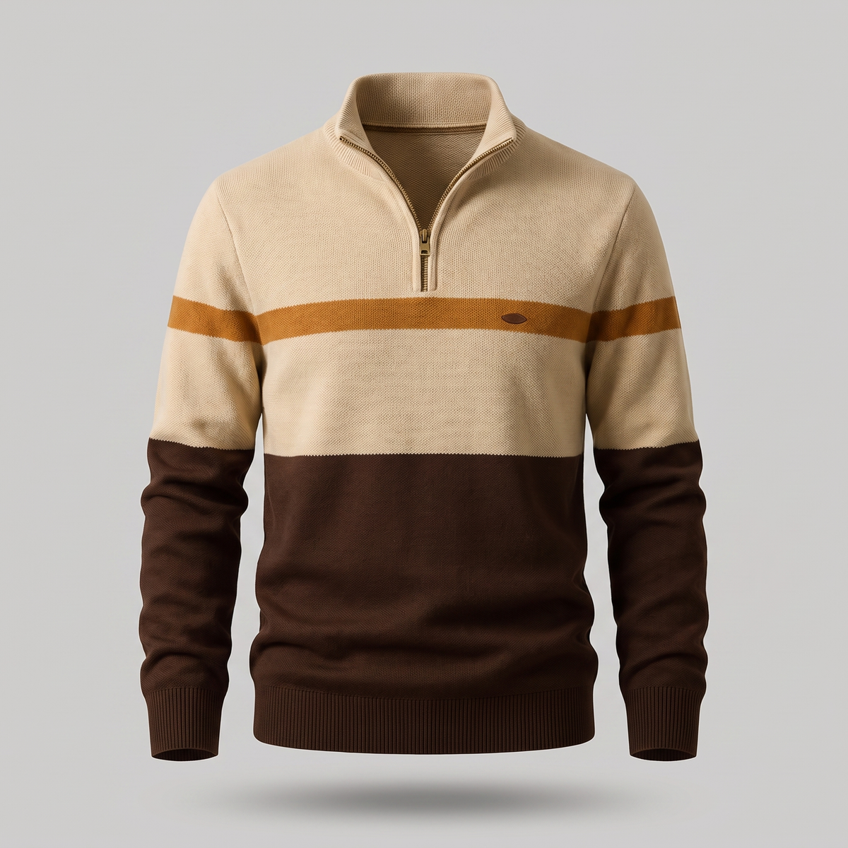Men’s Quarter-Zip Mock Neck Pullover