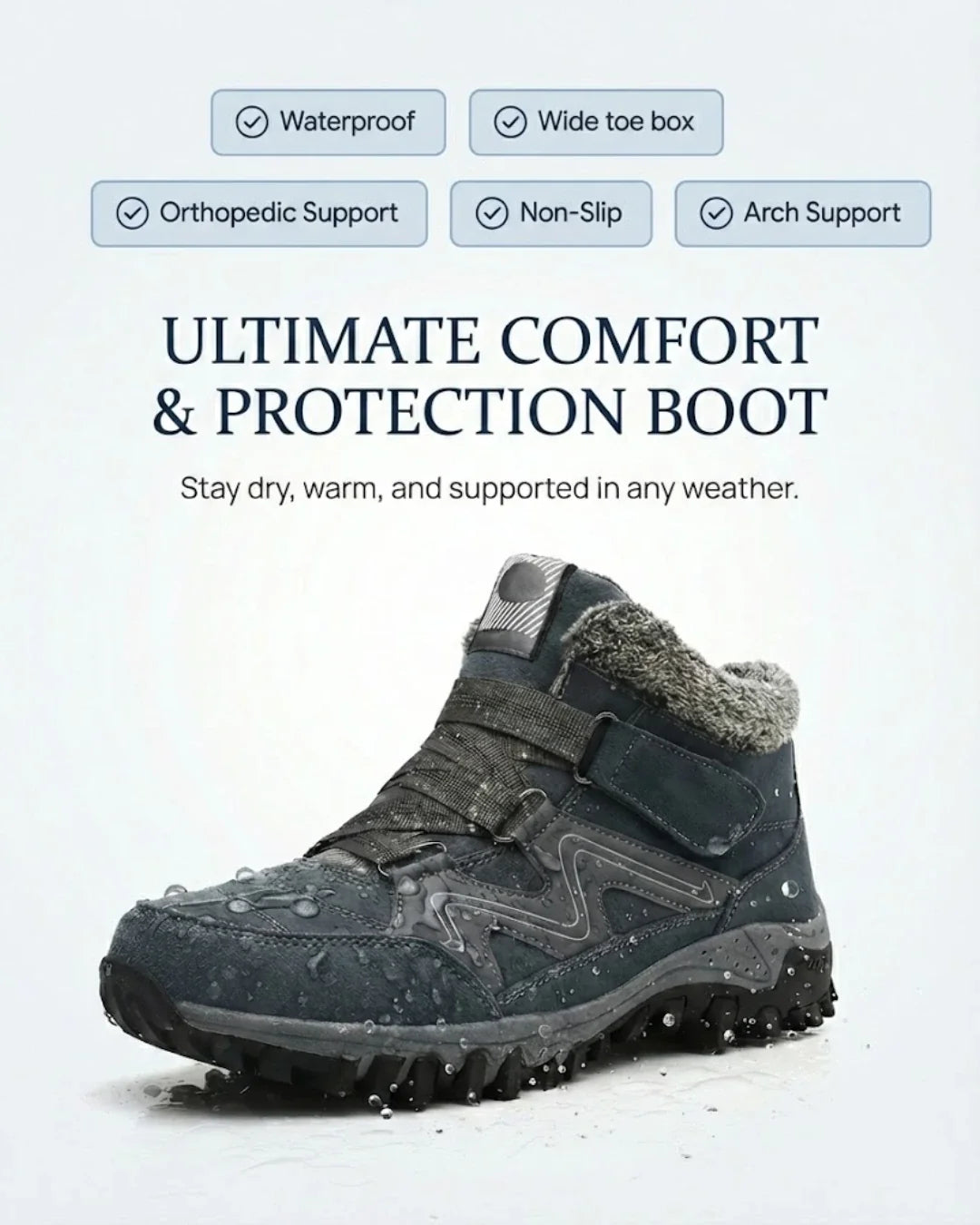 Arch Support Vibram Sole Boots