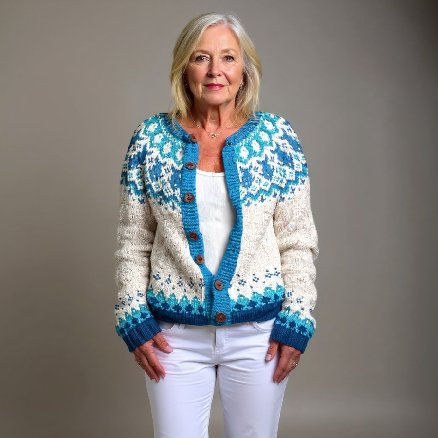 Eva | Vintage Icelandic Cardigan