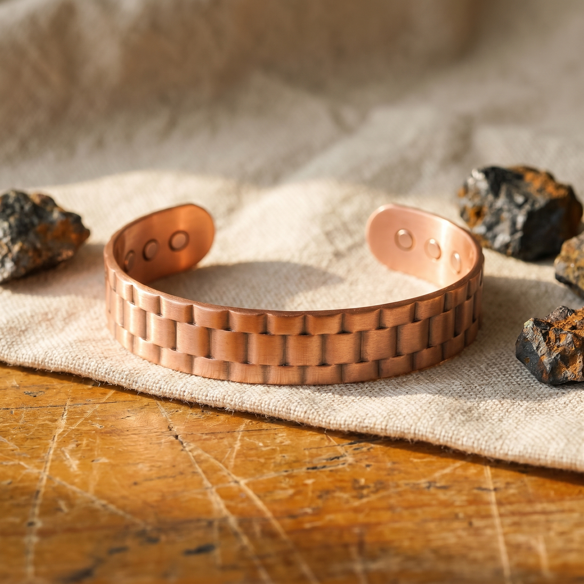 Men’s Minimalist Copper Bracelet