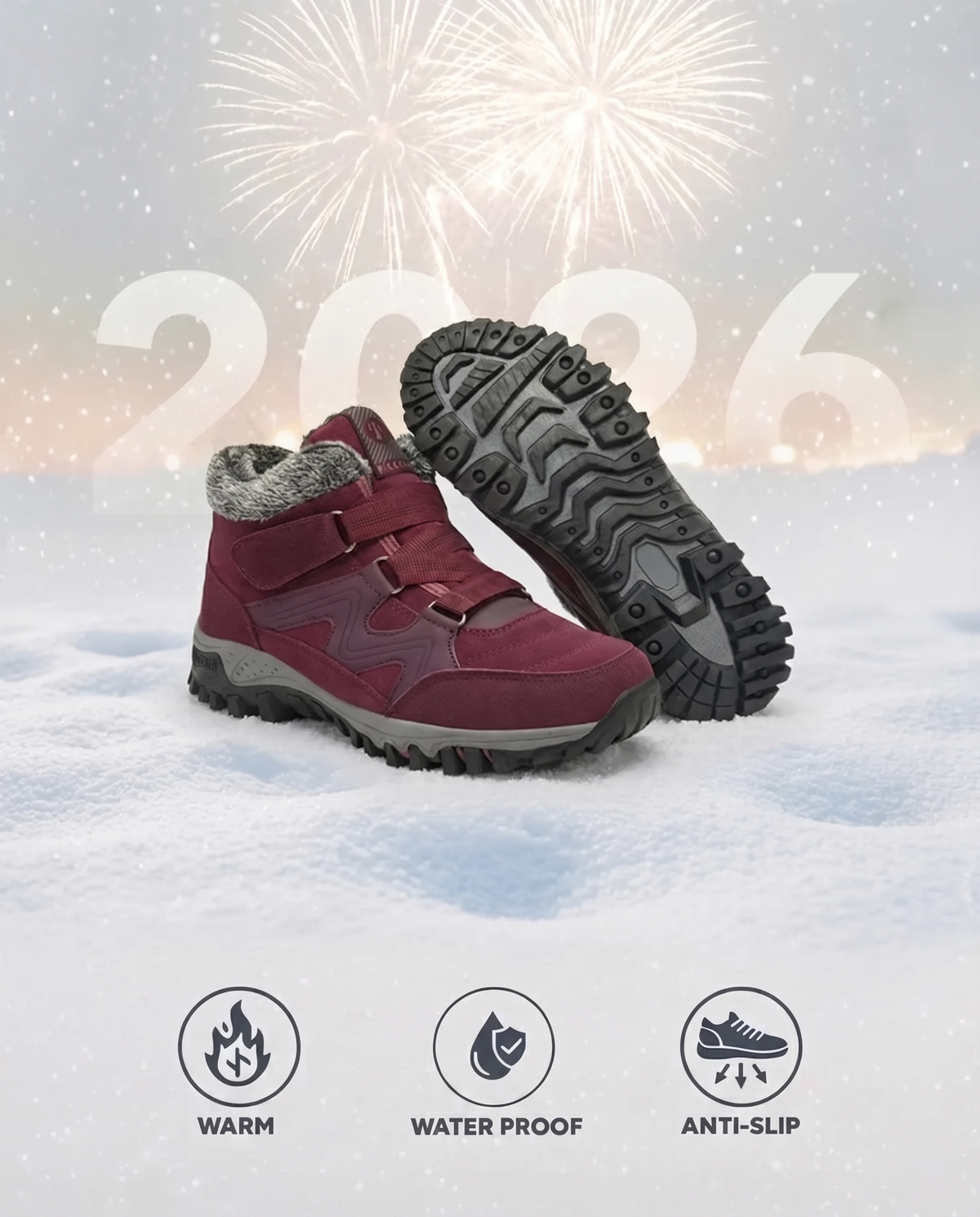 Arch Support Vibram Sole Boots